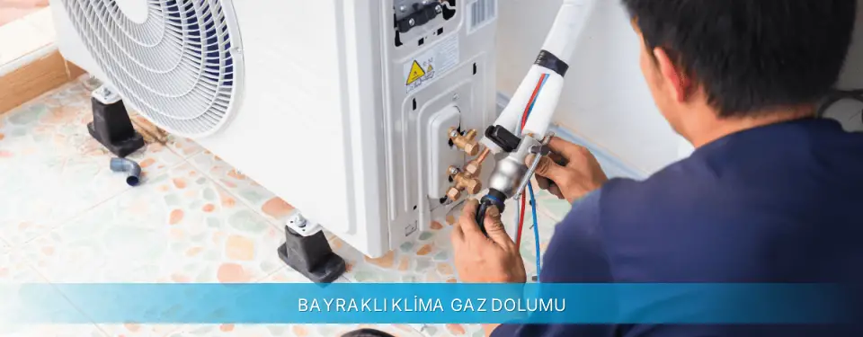 Bayraklı İlçemi Daikin Klima Gaz Dolumu